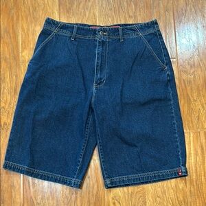 Levi's Blue Denim Cargo Shorts